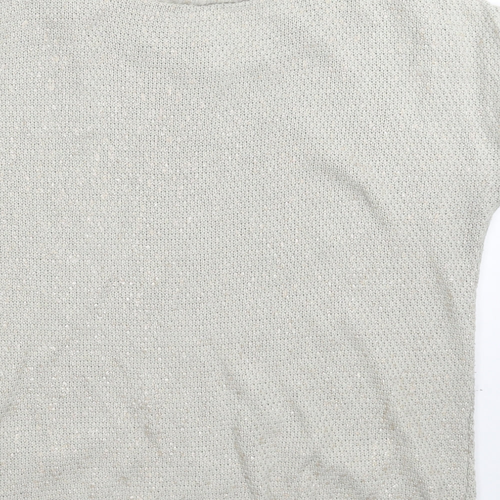 George Womens Grey  Knit Pullover Jumper Size 12
