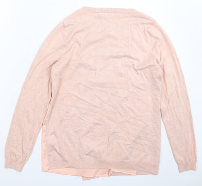 Womens UK Size 12 NEXT Pink Pullover Jumper