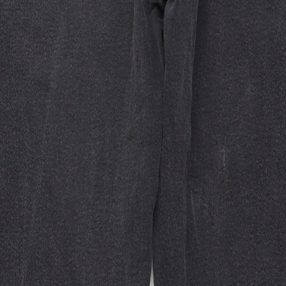 Denim & Co. Womens Grey  Denim Skinny Jeans Size 12 L28 in