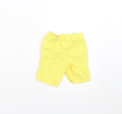 Primark Baby Yellow    Trousers Size 6-9 Months  - shorts