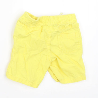 Primark Baby Yellow    Trousers Size 6-9 Months  - shorts