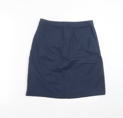Gap Womens Blue   A-Line Skirt Size L