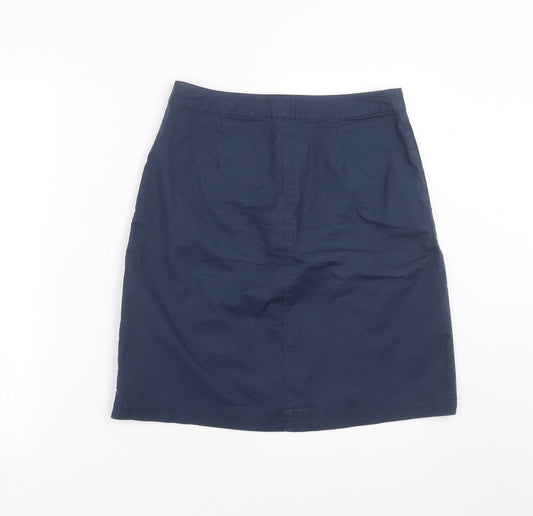 Gap Womens Blue   A-Line Skirt Size L