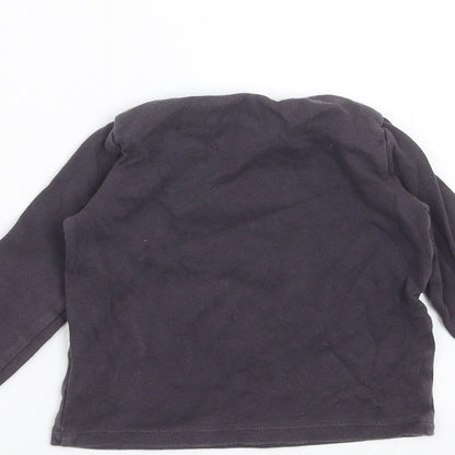 F&F Girls Grey   Basic T-Shirt Size 12-18 Months  - i love daddy