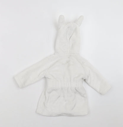 Billie Baby White Solid   Robe Size 3-6 Months