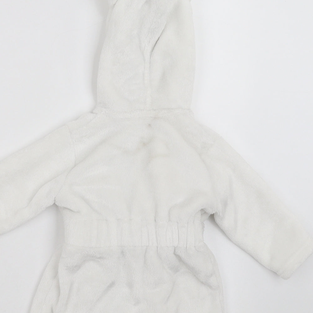 Billie Baby White Solid   Robe Size 3-6 Months