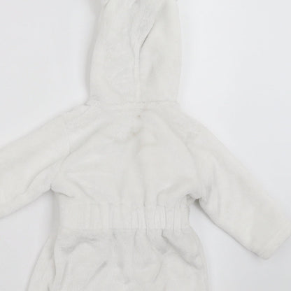 Billie Baby White Solid   Robe Size 3-6 Months