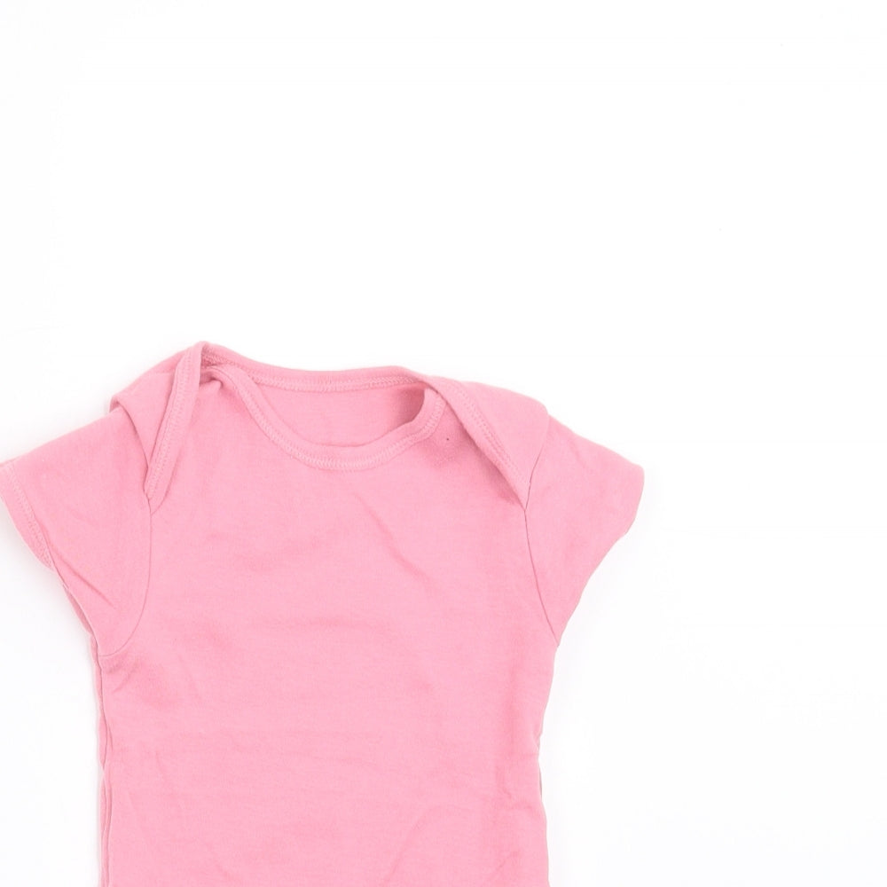 Primark Girls Pink   Babygrow One-Piece Size 6-9 Months