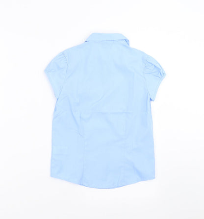 NEXT Girls Blue   Basic Button-Up Size 9 Years  - school