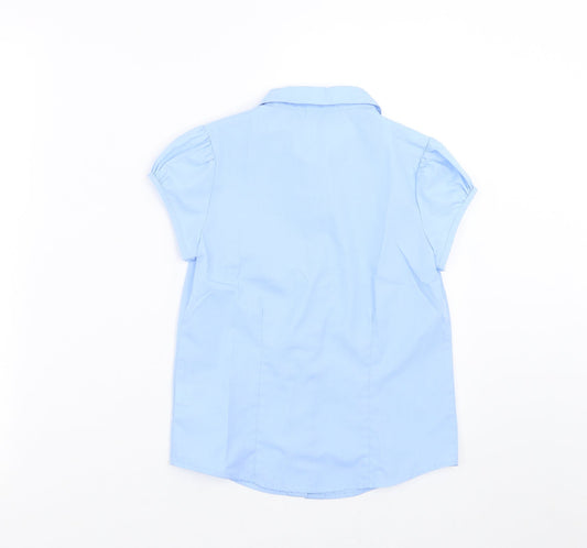 NEXT Girls Blue   Basic Button-Up Size 9 Years  - school