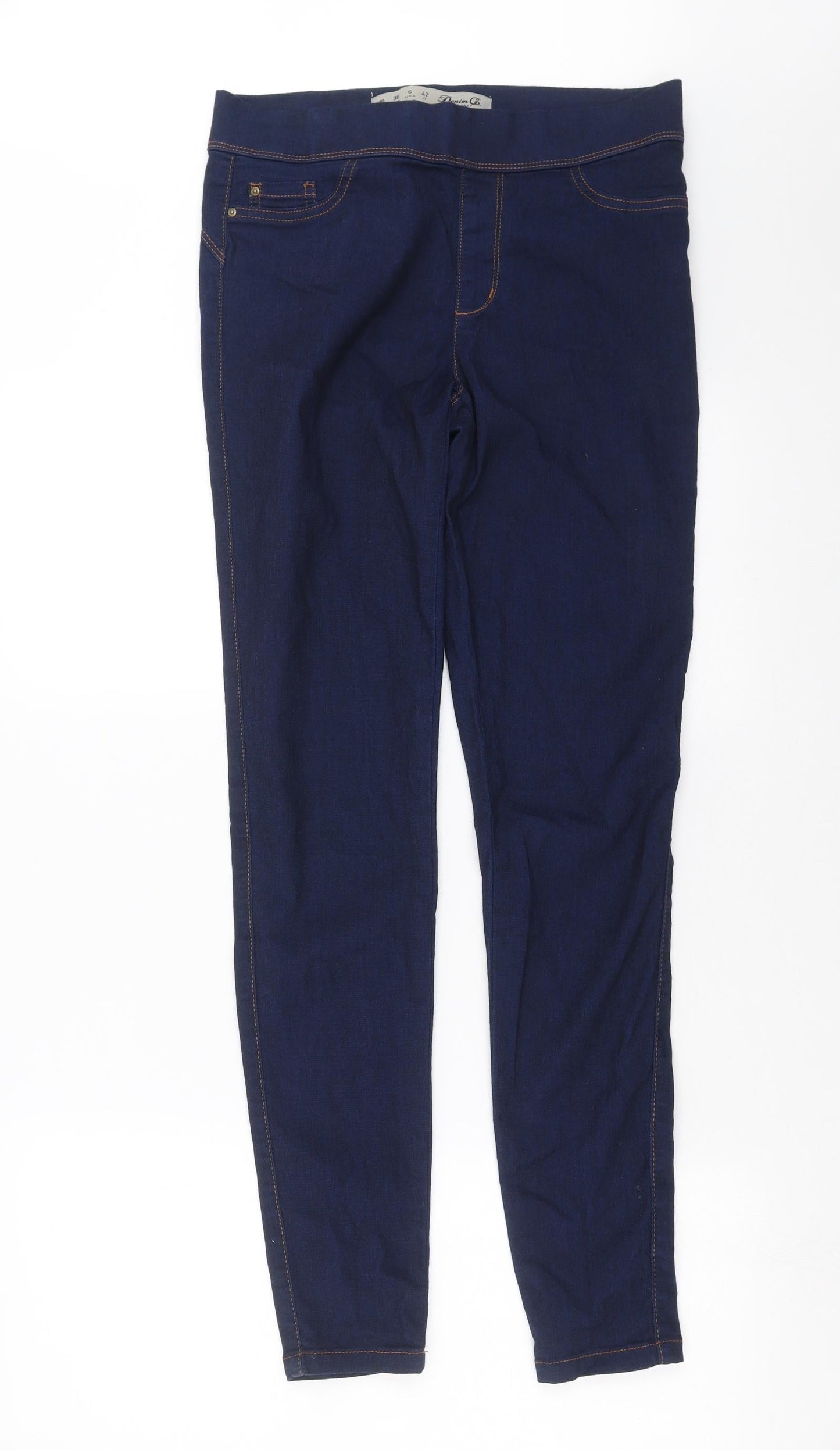 Primark Womens Blue  Denim Jegging Jeans Size 10 L30 in