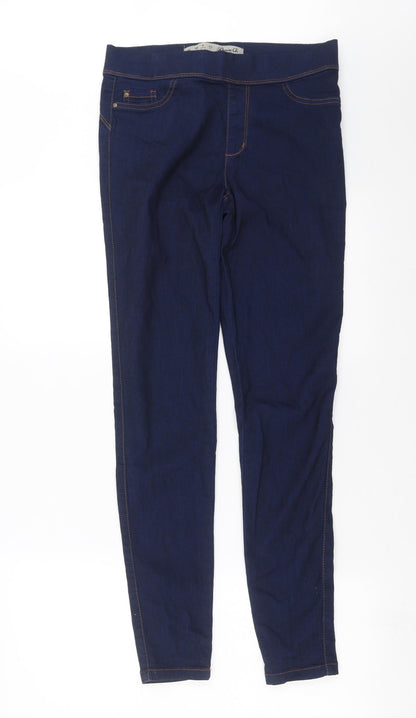 Primark Womens Blue  Denim Jegging Jeans Size 10 L30 in