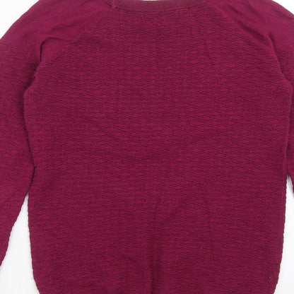 Womens UK Size 6 NEXT Purple Pullover Jumper