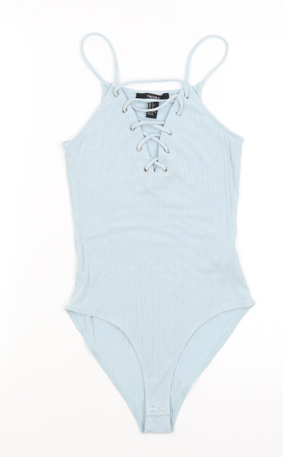 FOREVER 21 Womens Blue   Bodysuit One-Piece Size S