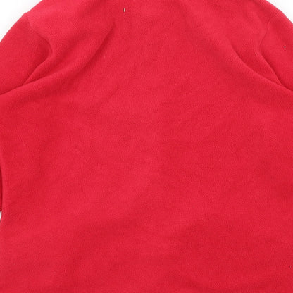 Womens UK Size 10 M&S Pink Full Zip Jumper