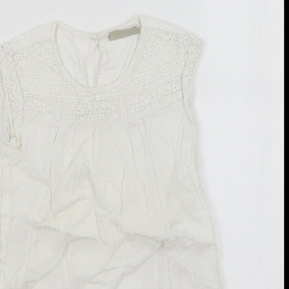 NEXT Girls White   A-Line  Size 4 Years
