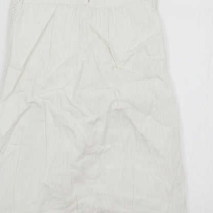 NEXT Girls White   A-Line  Size 4 Years