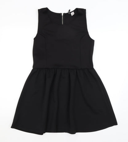 Divided Womens Black   Fit & Flare  Size M