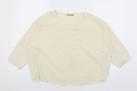 Betty & Co Womens Ivory   Pullover Jumper Size 10