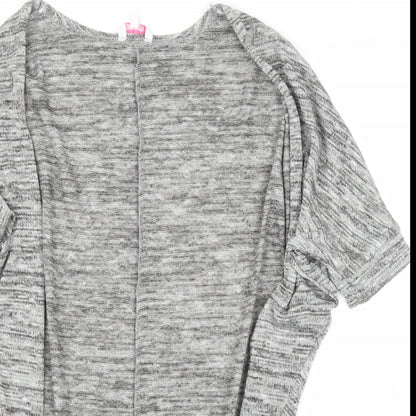 Miss Evie Girls Grey   Cardigan Jumper Size 9 Years