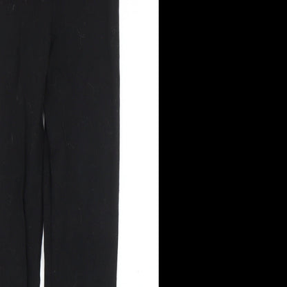 Women's Wardrobe Girls Black   Carrot Trousers Size 12 Years
