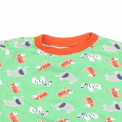 Kids Boys Green   Basic T-Shirt Size 2 Years