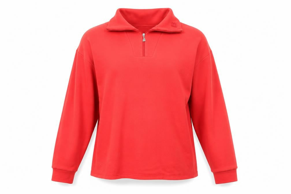 Womens UK Size 10 Preworn Red Pullover Jumper