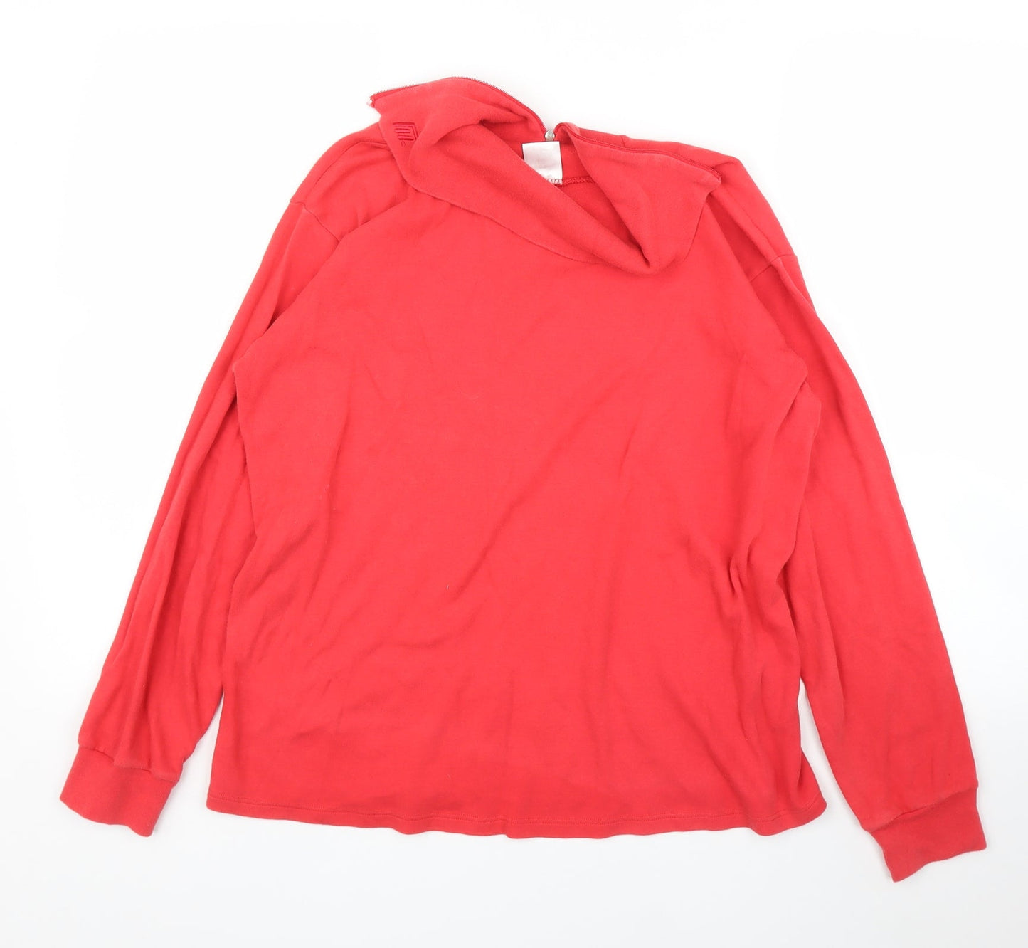 Womens UK Size 10 Preworn Red Pullover Jumper