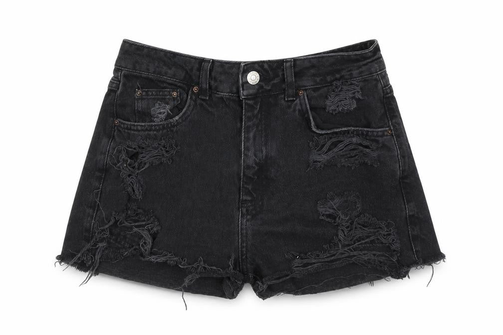 Womens UK Size 28 in Topshop Regular Fit Culotte Shorts