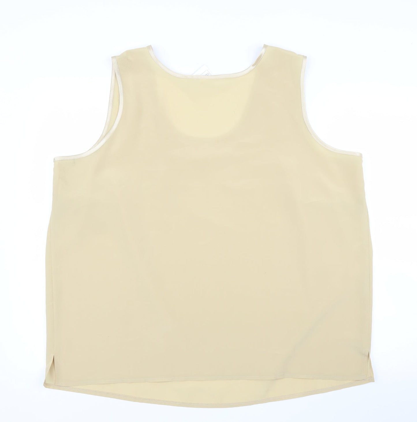 Classics Womens Gold   Basic Blouse Size 24