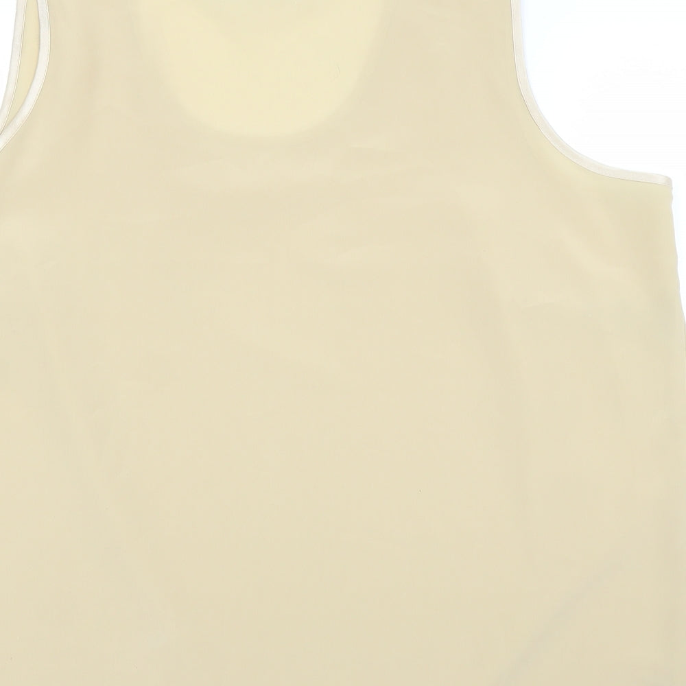 Classics Womens Gold   Basic Blouse Size 24