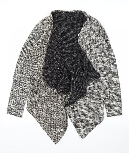 Womens UK Size M Amisu Grey Cardigan Jumper