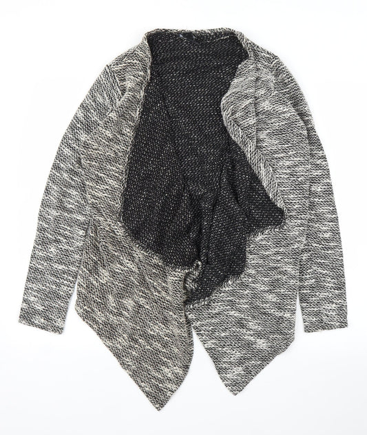 Womens UK Size M Amisu Grey Cardigan Jumper