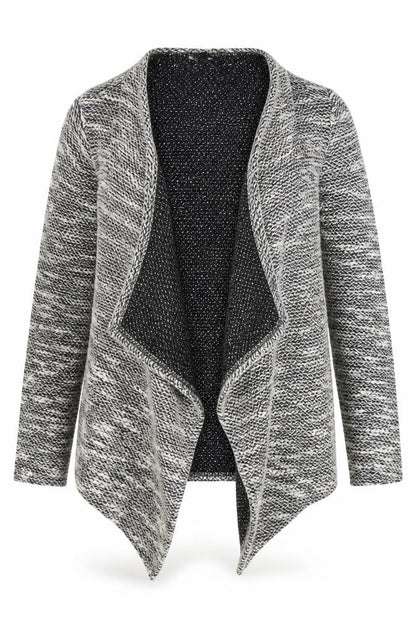 Womens UK Size M Amisu Grey Cardigan Jumper