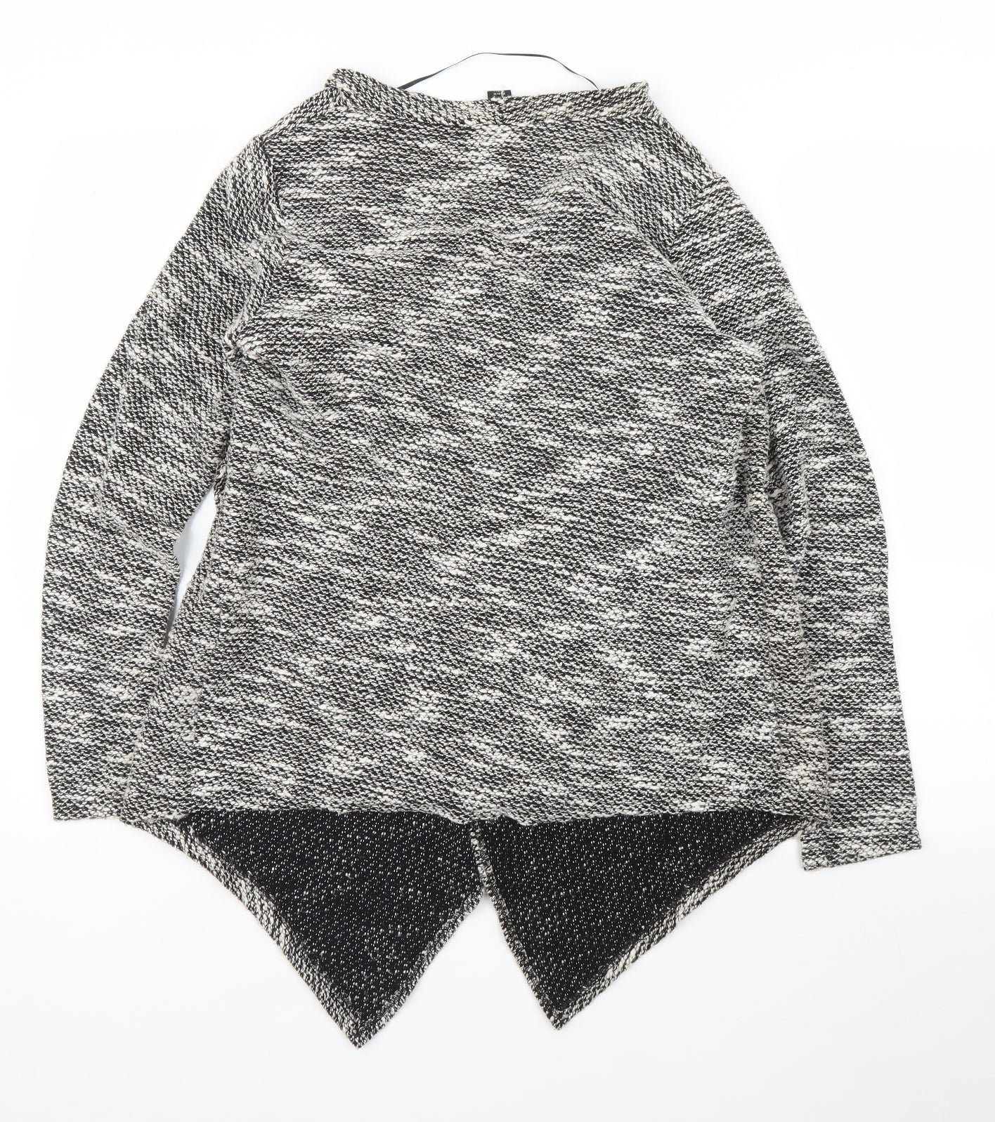 Womens UK Size M Amisu Grey Cardigan Jumper