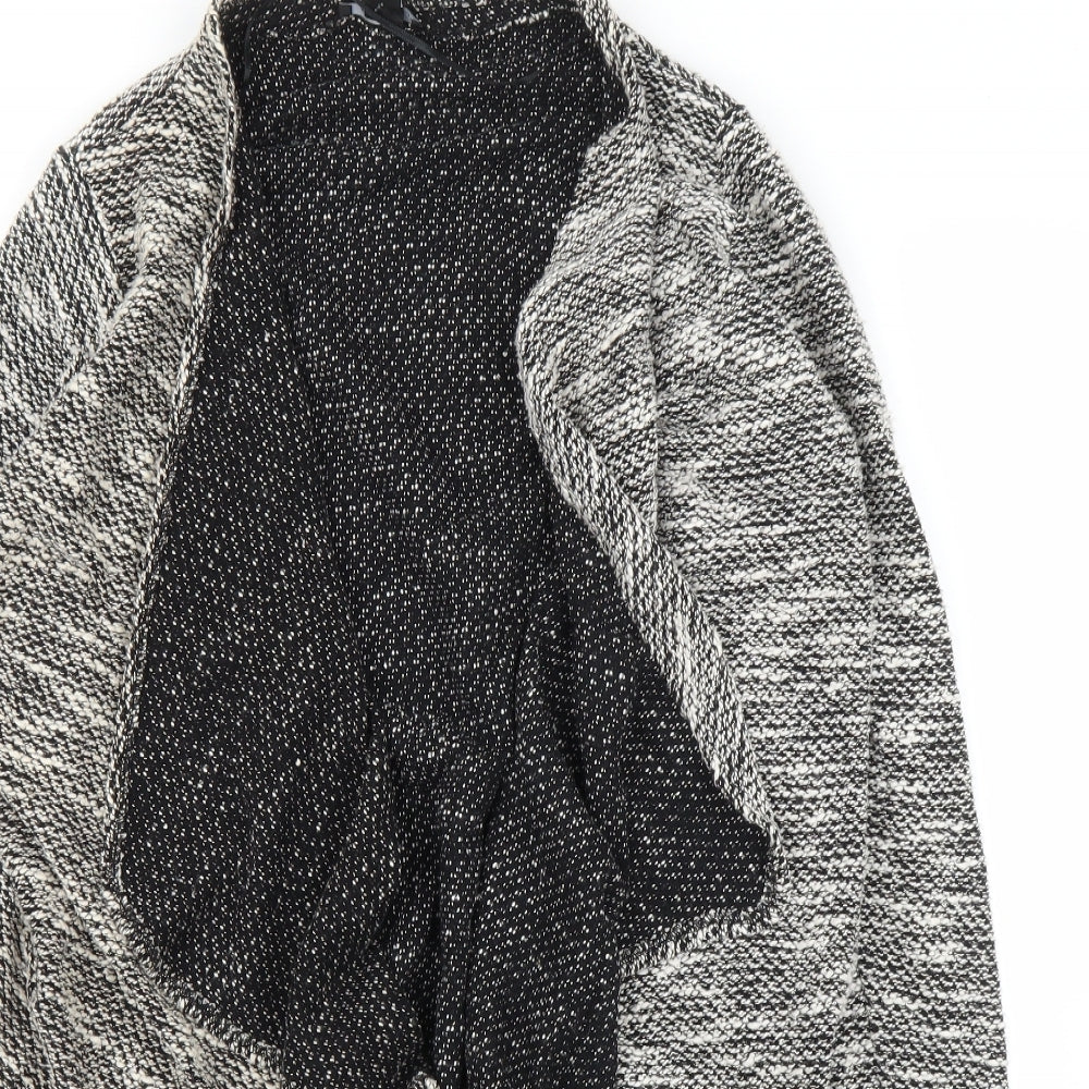 Womens UK Size M Amisu Grey Cardigan Jumper