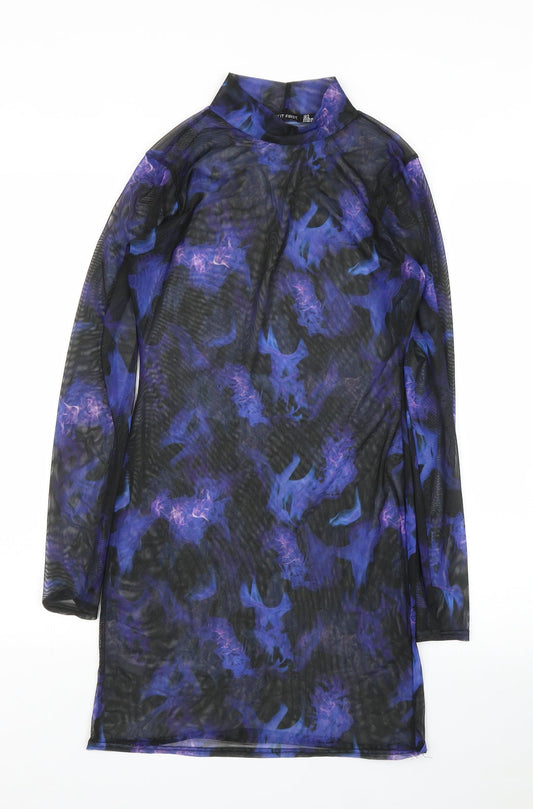 I SAW IT FIRST Womens Blue   A-Line  Size 8