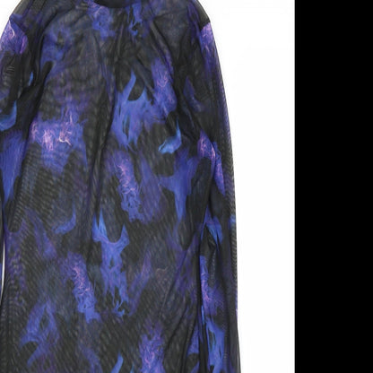 I SAW IT FIRST Womens Blue   A-Line  Size 8