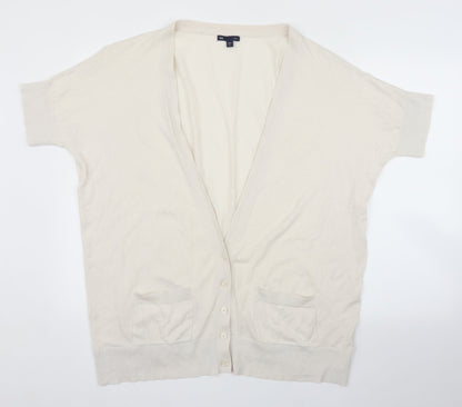 Gap Womens Ivory   Cardigan Jumper Size XL
