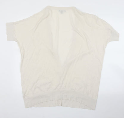 Gap Womens Ivory   Cardigan Jumper Size XL