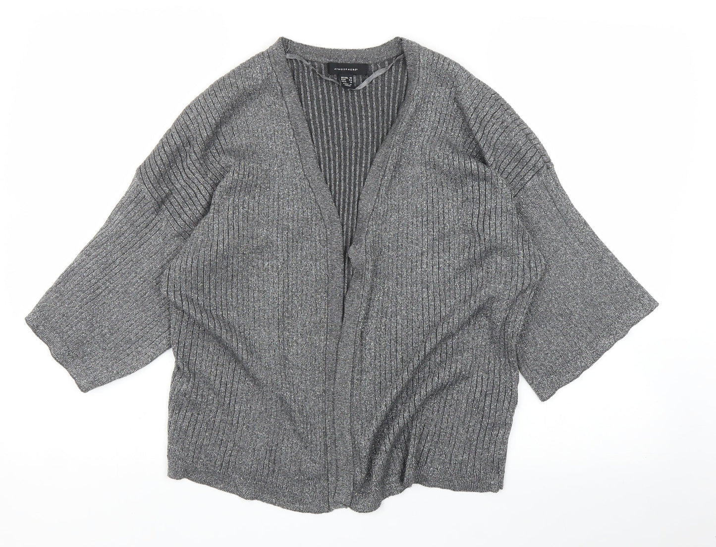 Primark Womens Silver   Cardigan Jumper Size 16