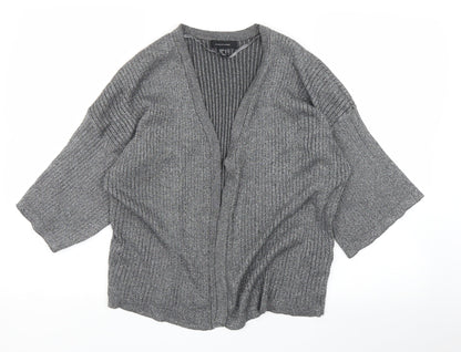 Primark Womens Silver   Cardigan Jumper Size 16
