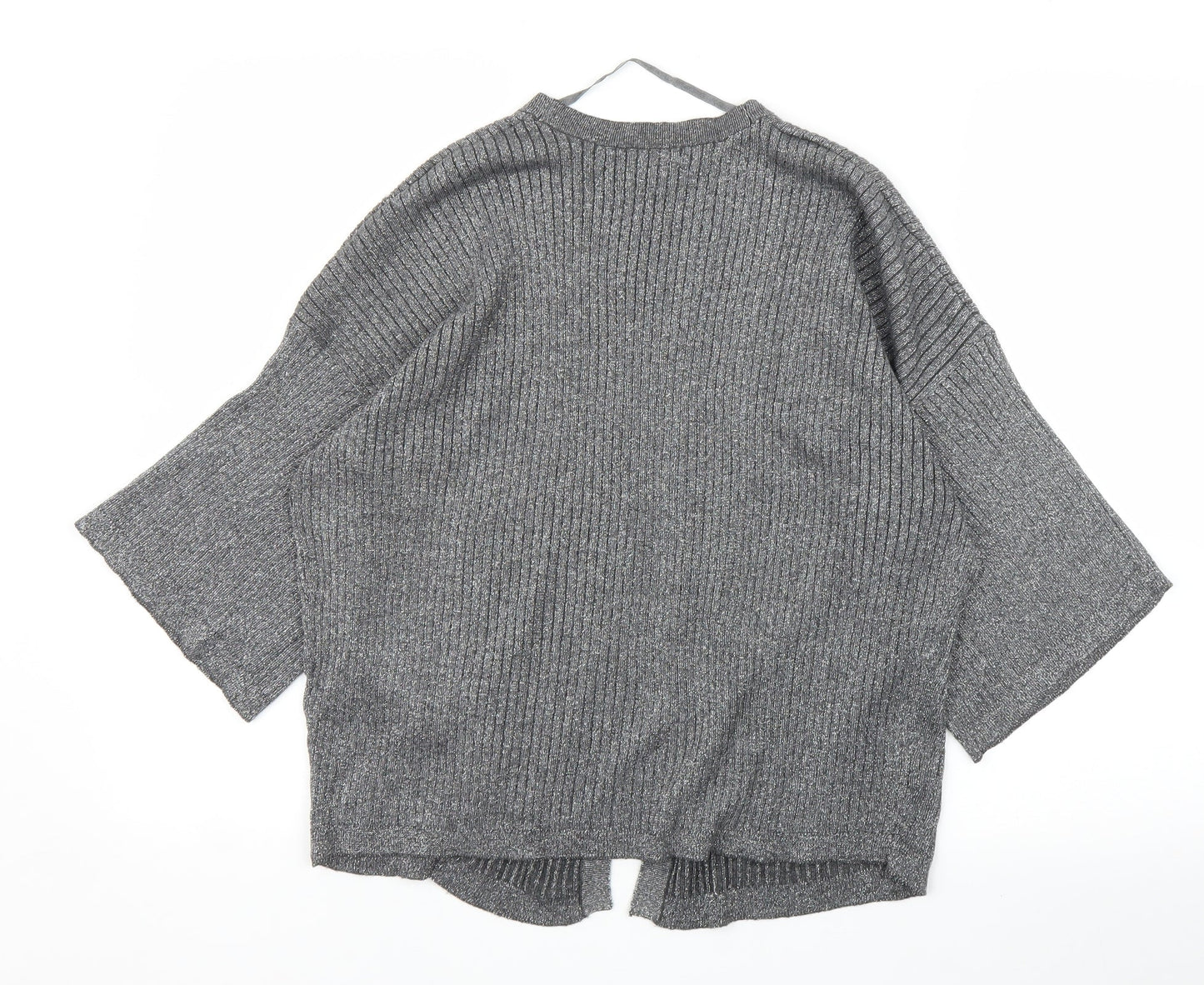 Primark Womens Silver   Cardigan Jumper Size 16