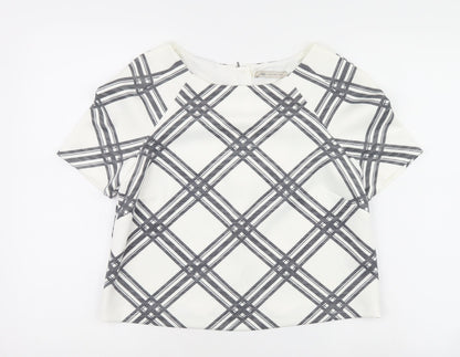 Womens UK Size 14 Marks and Spencer Multicoloured Basic Blouse