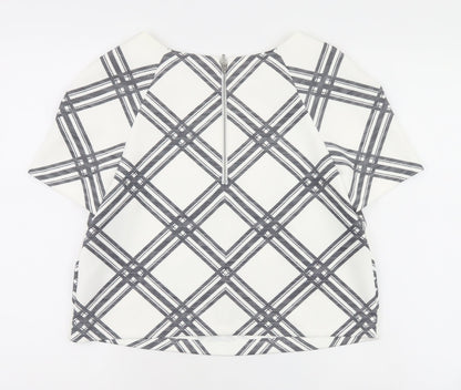 Womens UK Size 14 Marks and Spencer Multicoloured Basic Blouse