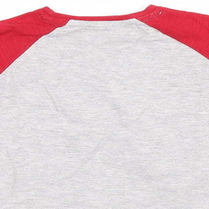 Matalan Baby Multicoloured Houndstooth  Basic T-Shirt Size 6-9 Months