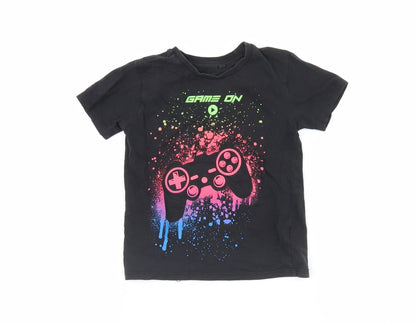 NEXT Boys Black   Basic T-Shirt Size 2XS