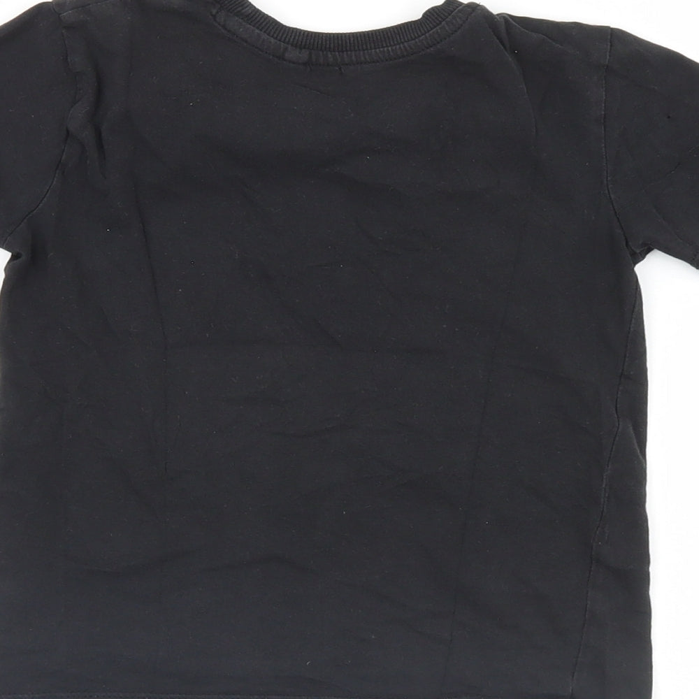 NEXT Boys Black   Basic T-Shirt Size 2XS