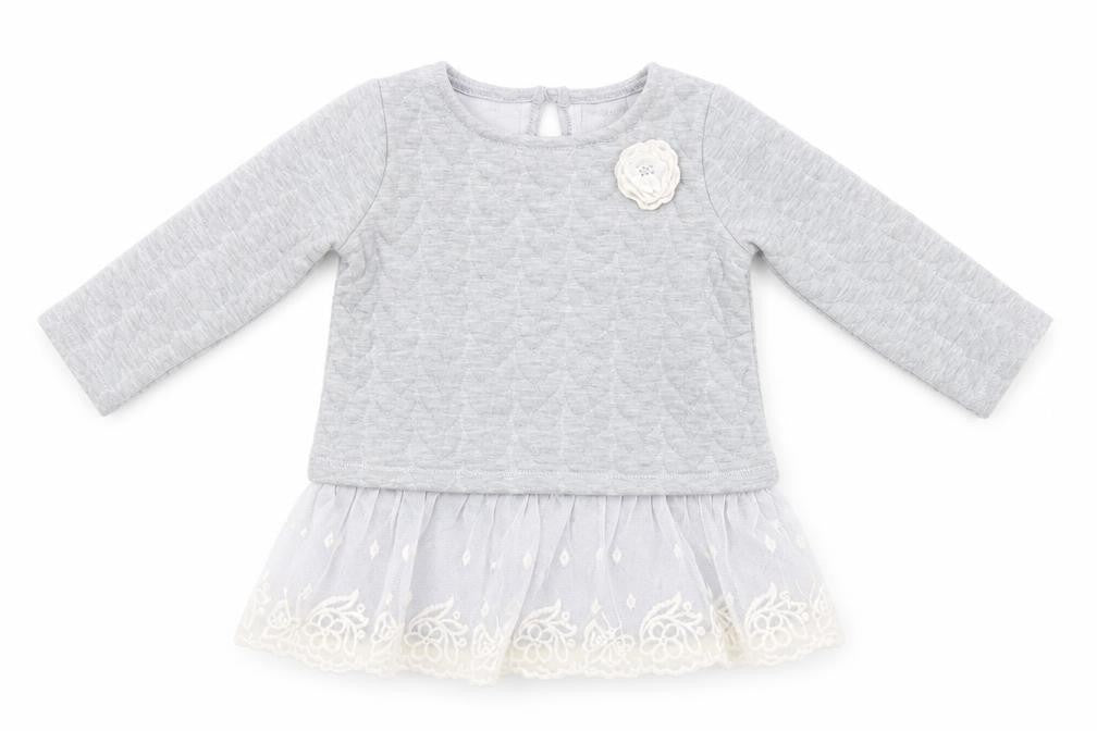 F&F Girls Grey   Basic Casual Size 6-9 Months
