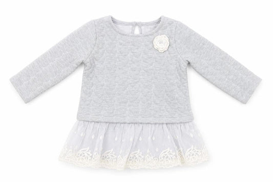 F&F Girls Grey   Basic Casual Size 6-9 Months